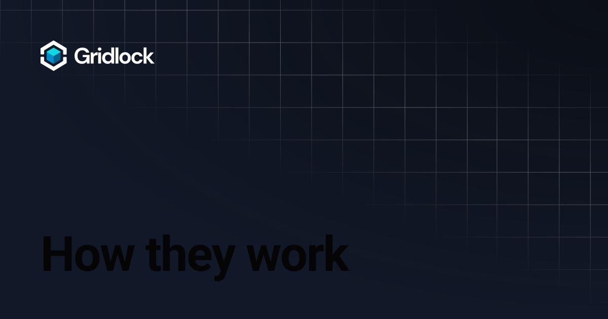 How they work | Gridlock